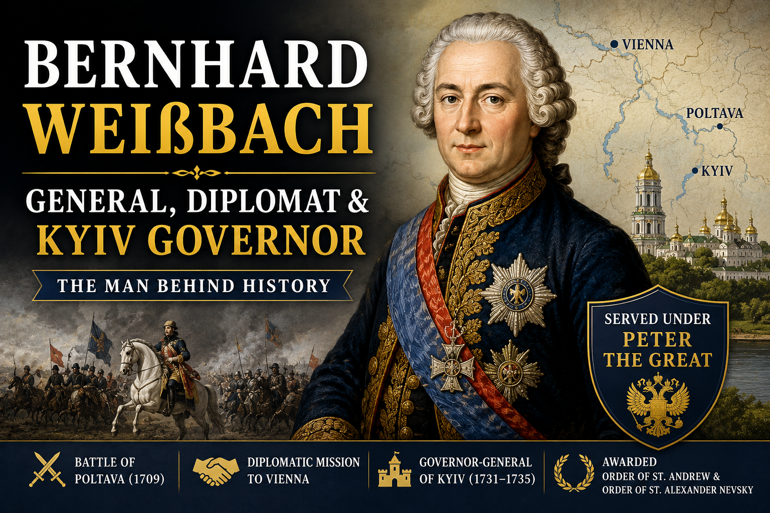 Bernhard Weißbach: The General, Diplomat and Kyiv Governor Behind the Name