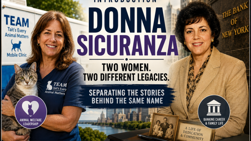 Who Is Donna Sicuranza? Untangling Two Different Women, One Shared Name