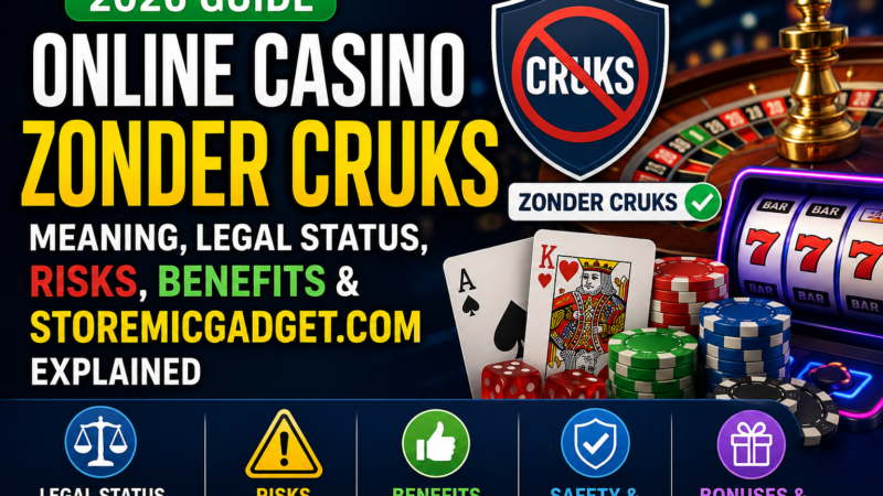 Online Casino Zonder CRUKS (2026 Guide): Meaning, Legal Status, Risks, Benefits & StoreMicGadget.com Explained