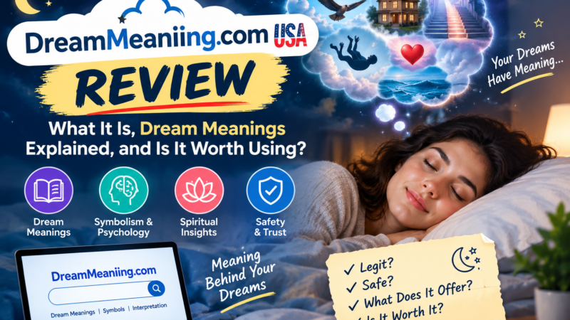 DreamMeaniing.com USA Review: Dream Meanings, Safety & Facts 2026