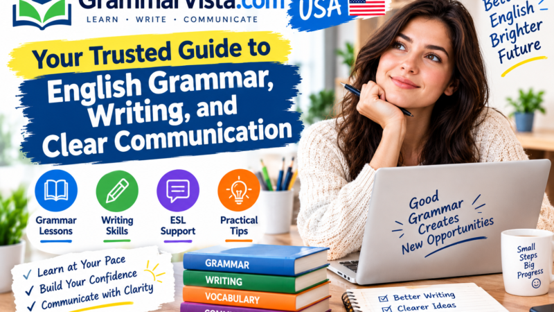 GrammarVista.com USA: English Grammar & Writing Guide 2026