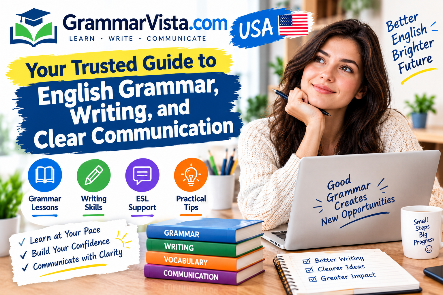 GrammarVista.com USA: English Grammar & Writing Guide 2026