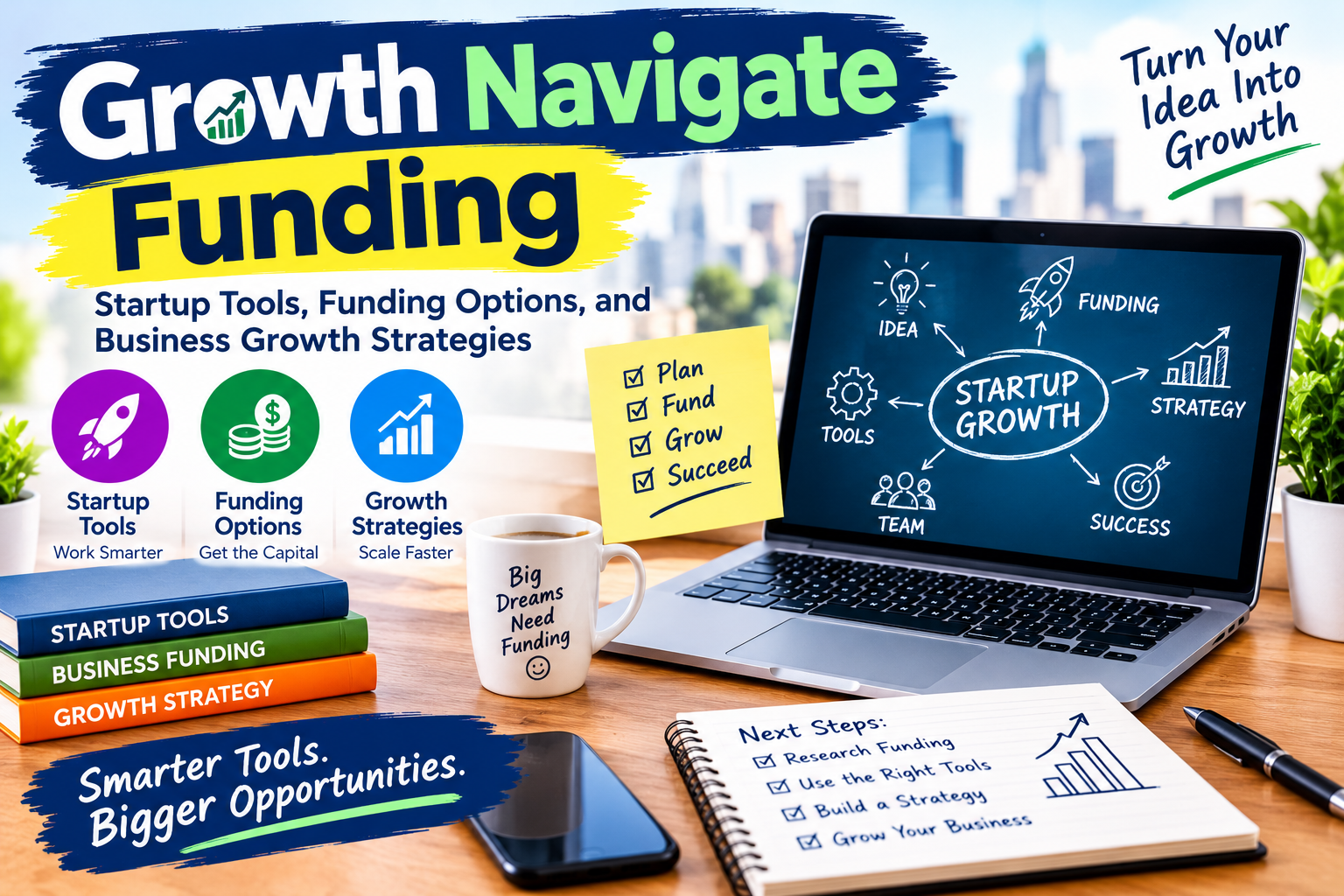 Growth Navigate Funding: Startup Tools & Business Funding Guide