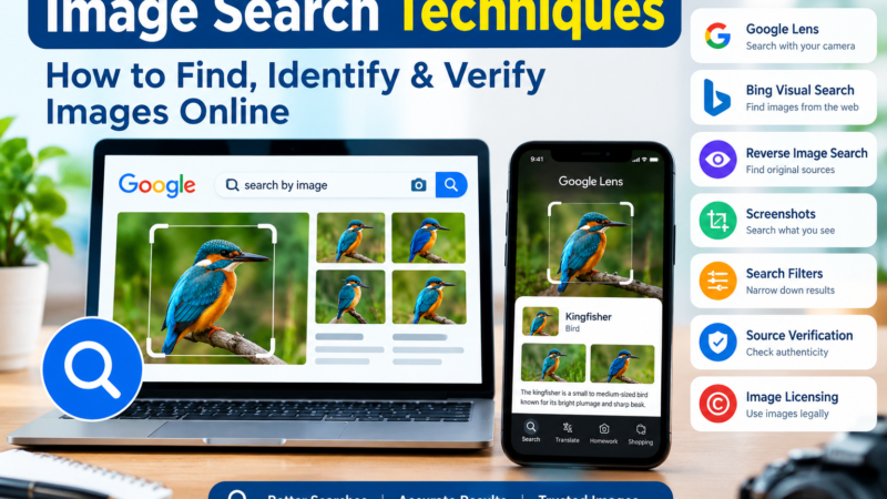 Image Search Techniques: How to Find, Identify & Verify Images Online