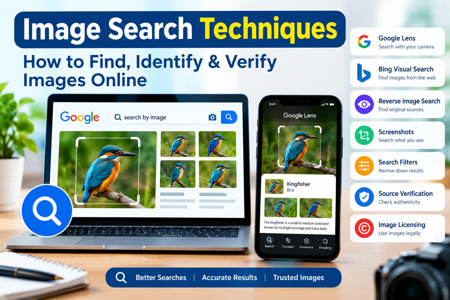 Image Search Techniques: How to Find, Identify & Verify Images Online