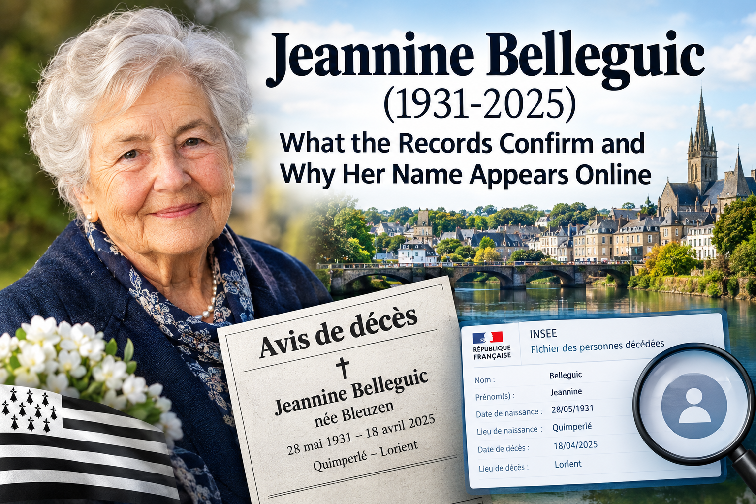 Jeannine Belleguic (1931-2025): Verified Facts and Name Mix-Ups