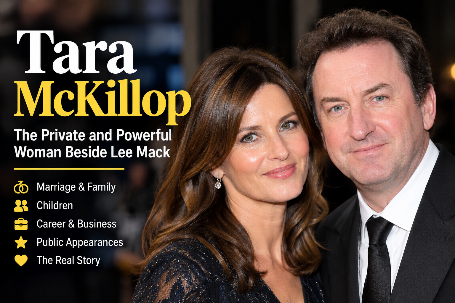 Tara McKillop: Age, Husband, Children, Career & Life With Lee Mack 2026