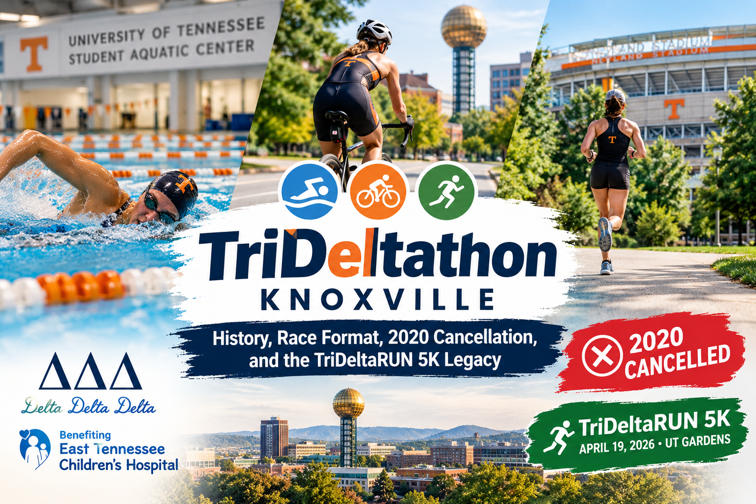 TriDeltathon Knoxville: History, Race Details, 2020 Cancellation & TriDeltaRUN